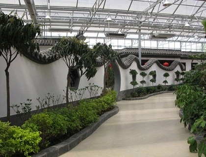 生態(tài)餐廳溫室建設